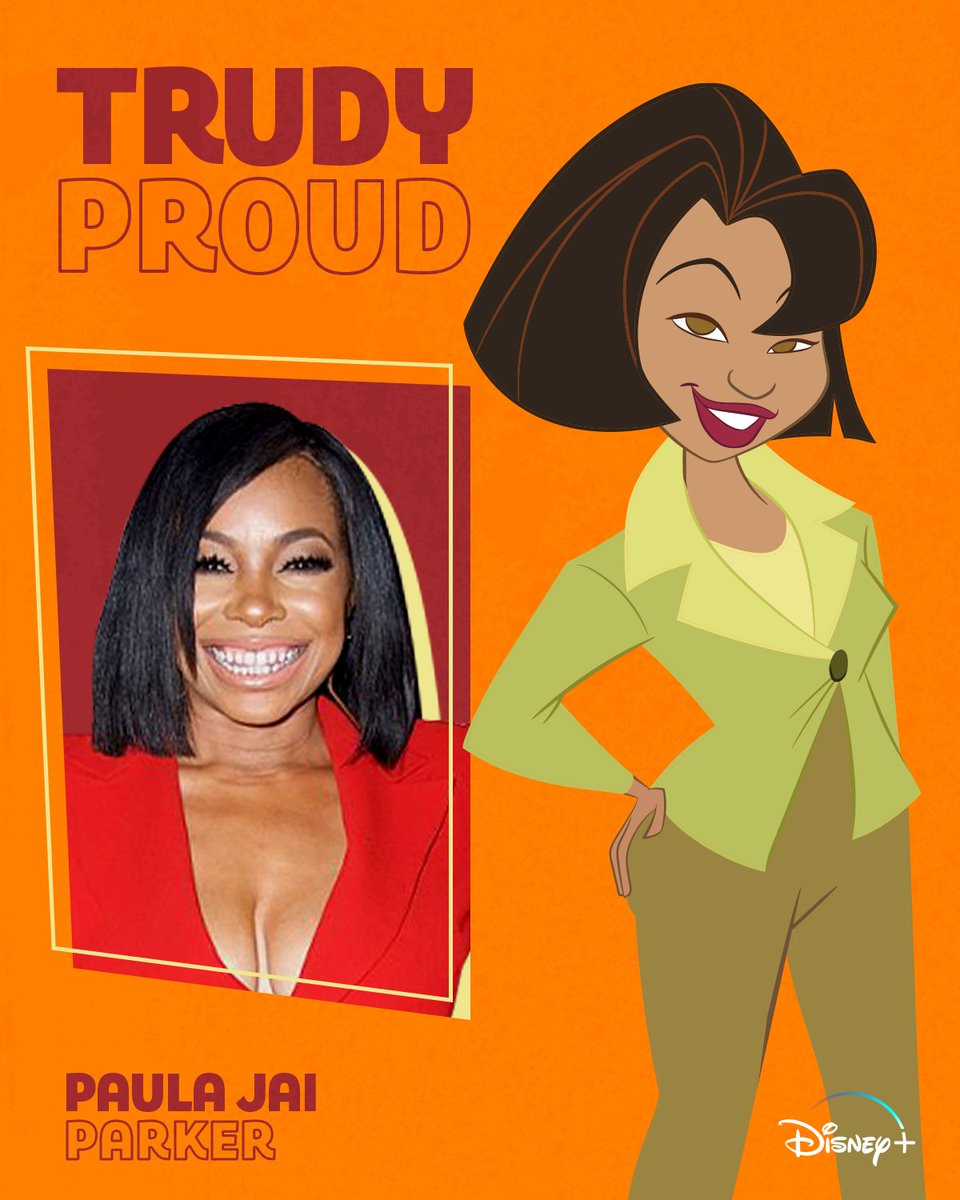 Disney's tweet photo. They’re louder, they’re prouder, they’re the same Proud Family you know and love! 🛋 Get to know the cast of #TheProudFamilyLouderAndProuder, now streaming on @DisneyPlus. https://t.co/TpxXLJiWsI