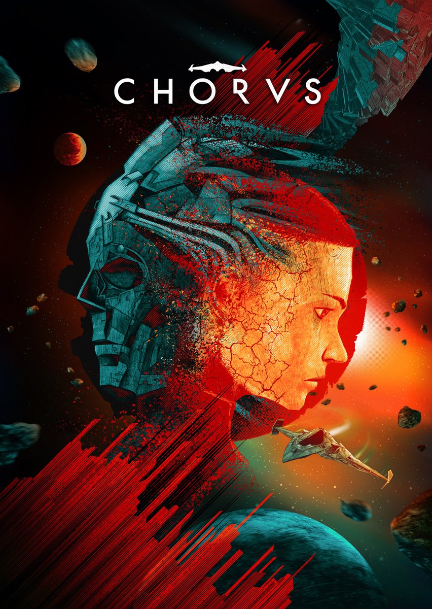 This was Mark Mones' first time designing a poster for a video game and we think they aced it with this one in collaboration with <a href="/PosterSpy/">PosterSpy.com</a> for #ChorusGame! Love it as much as we do? Check out their Twitter <a href="/b4_abraham/">B4Abraham</a> x.com/b4_abraham