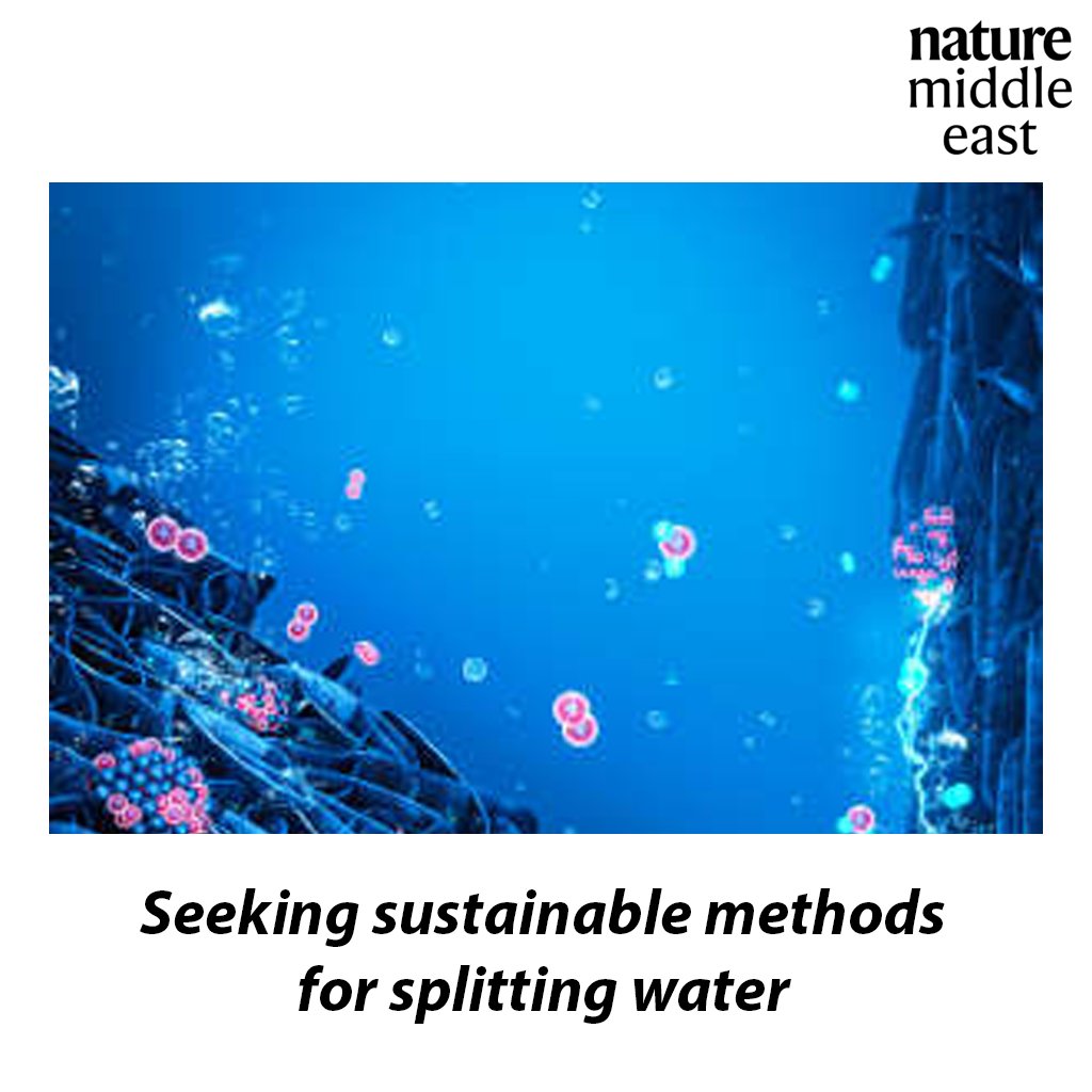 Engineered cobalt-iron nanosheets provide an efficient and sustainable catalyst for water splitting with encouraging initial results.

Read the full article⤵️
go.nature.com/3JJvlBp
#NatureME