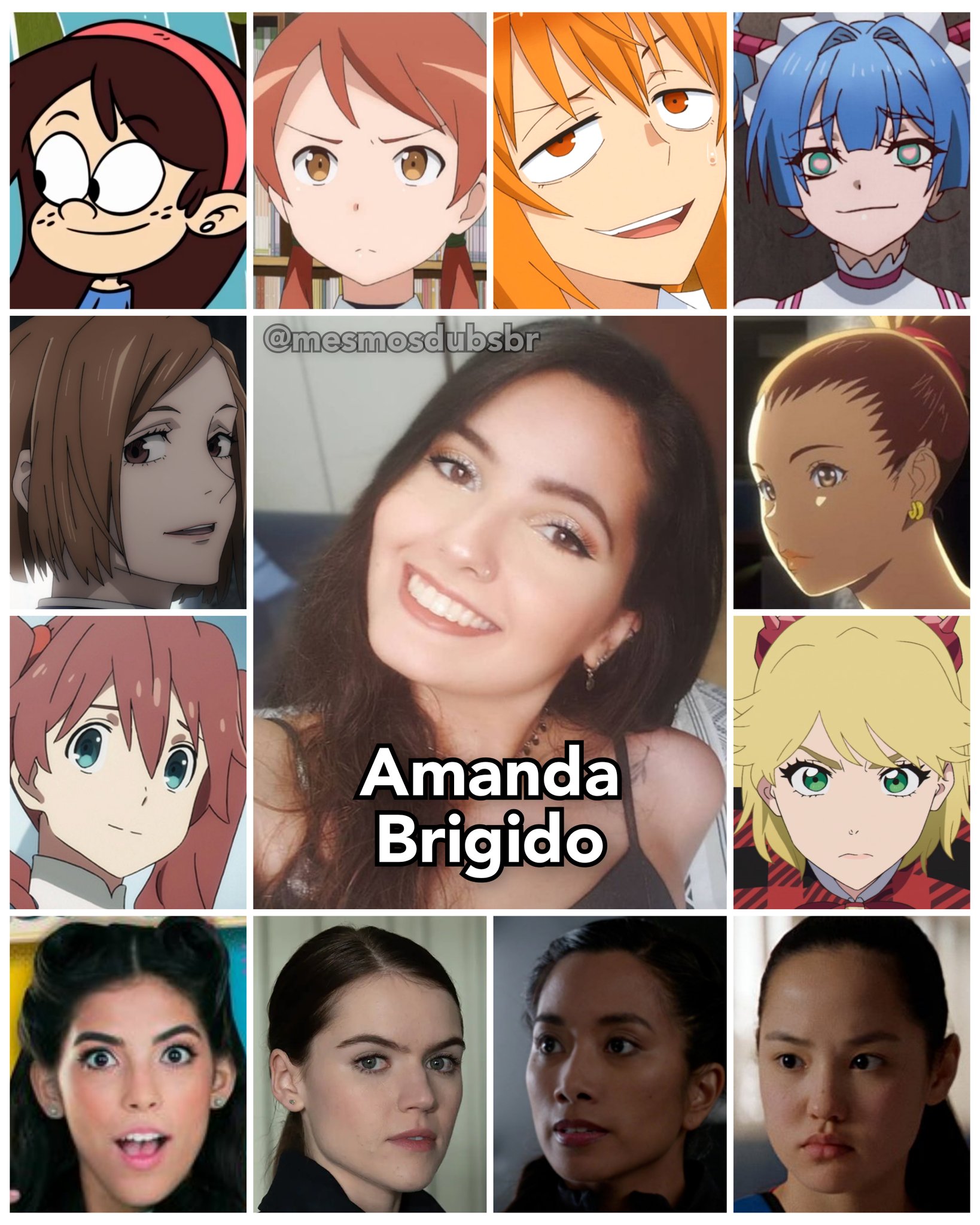 AMANDA BRIGIDO - DUBLAGENS EM ANIMES (@amandaabrigido) 