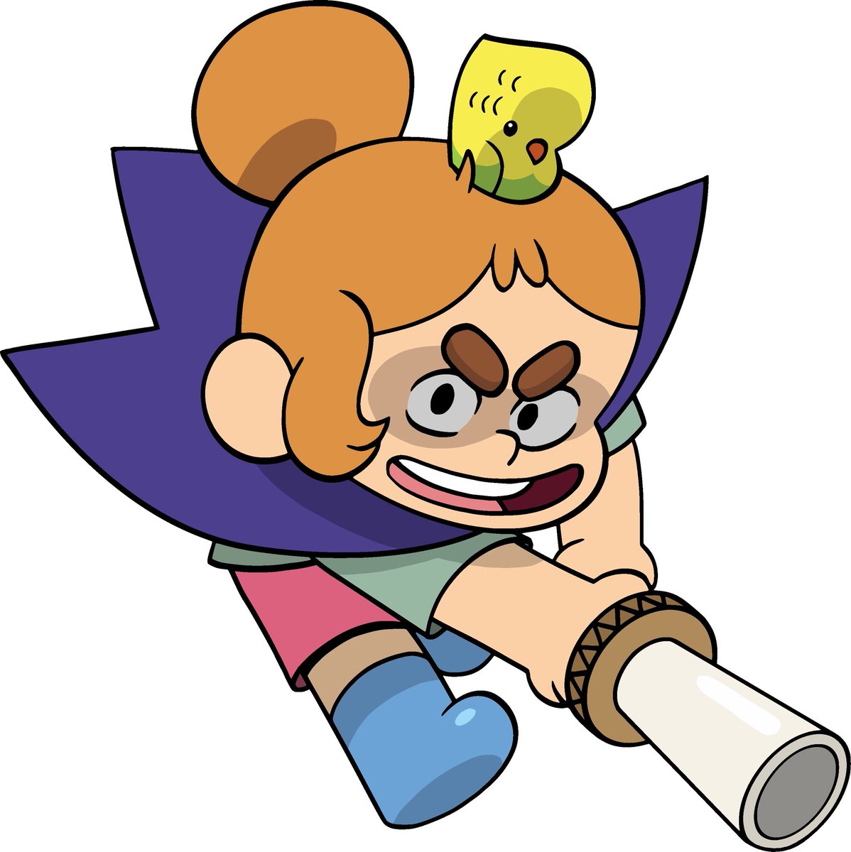 infpotd's tweet photo. today’s infp of the day is kelsey pokoly from craig of the creek! she is also a canon lesbian! https://t.co/v5dPrsS6SF