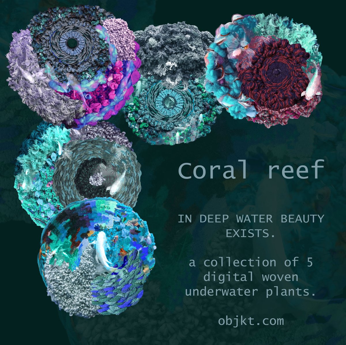 minahloy's tweet photo. Coral reef 🌊🐬

Floor price: 15.55 $XTZ
Do you already own one?!
#NFTCommunity #tezos #CleanNFT #NFTs https://t.co/sKb4JB2iXF