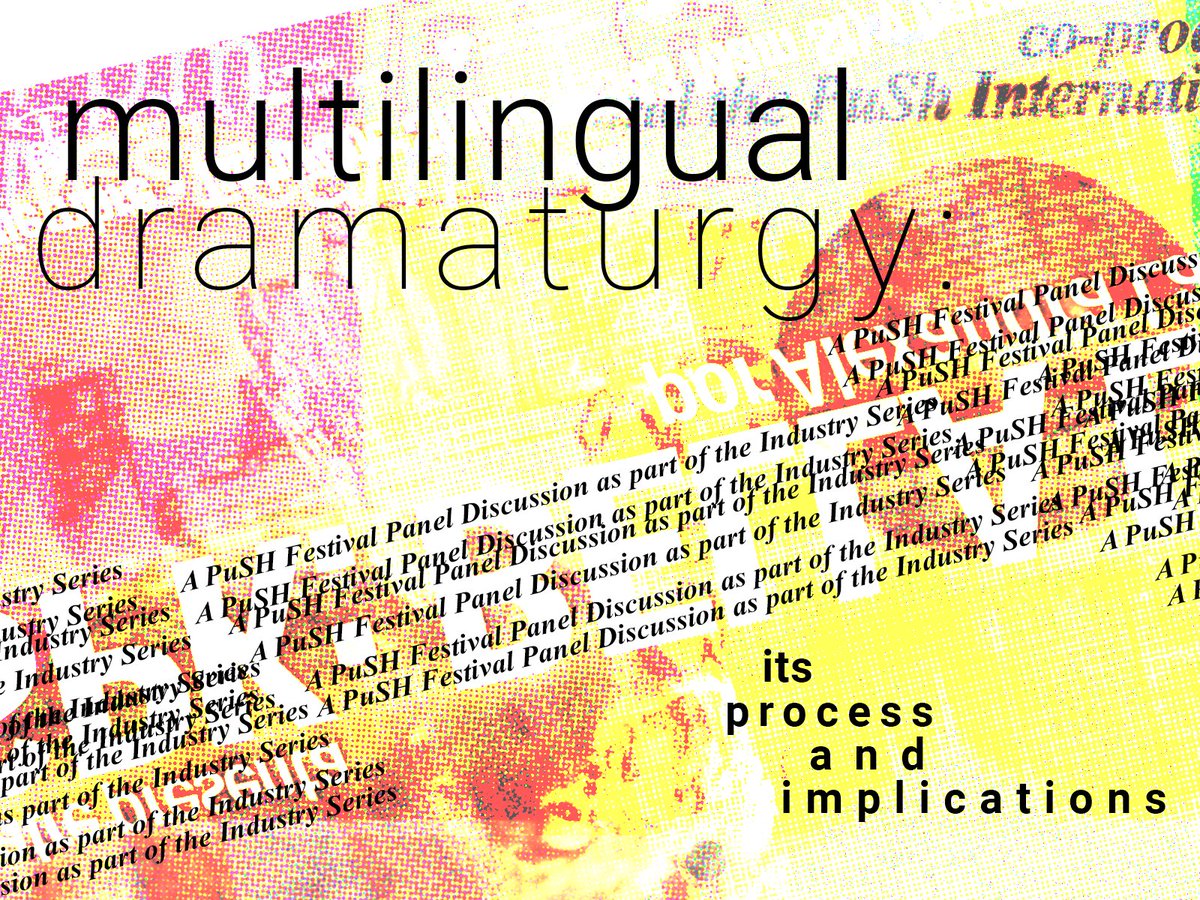 PuShFestival's tweet photo. π Listen to our Industry Discussions podcasts and get a sneak peek into the #PuSh2022 Industry Series! First up - Multilingual Creation; its dramaturgy and implications, moderated by @Pedrowyourboat of @ricebeansthtr
π§ Listen https://t.co/XqNiDe7E8Q #LIVEPuSh https://t.co/eTiKYZBzai