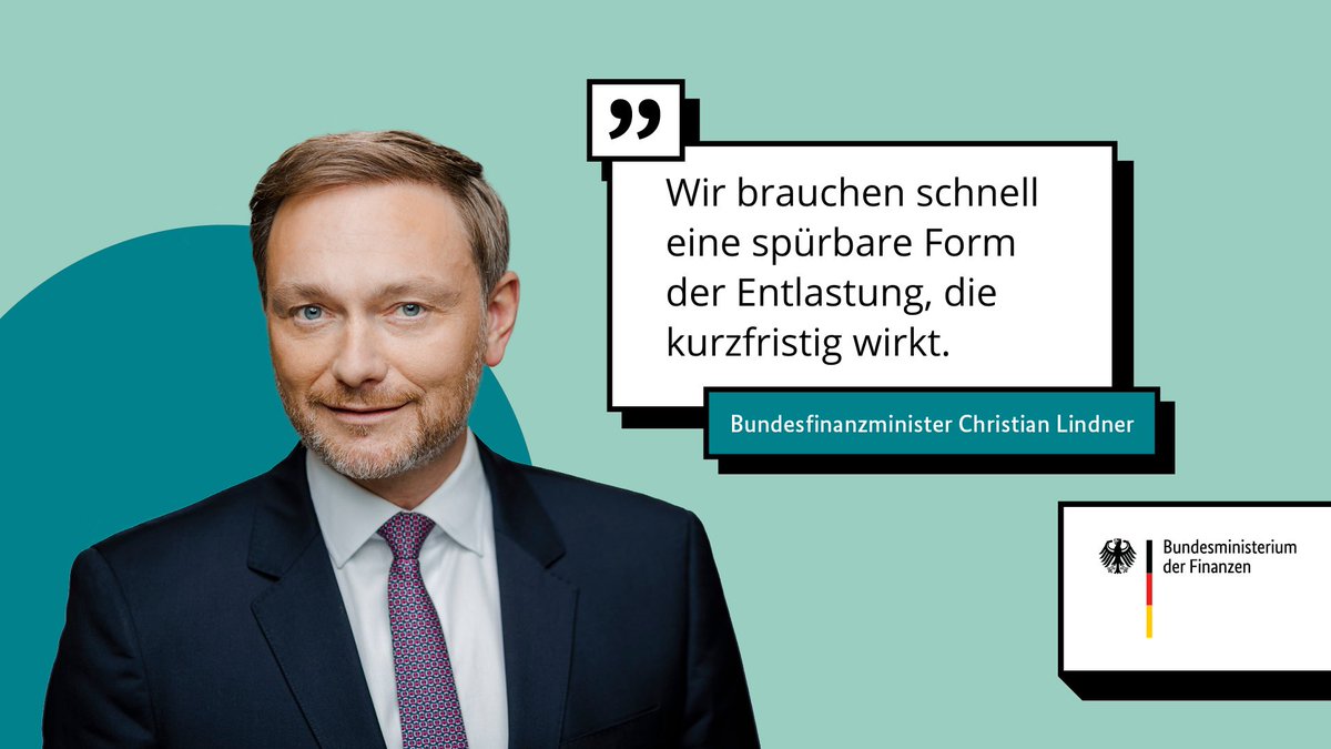 Christian Lindner: Wir brauchen schnell eine spürbare Form der Entlastung, die kurzfristig wirkt.