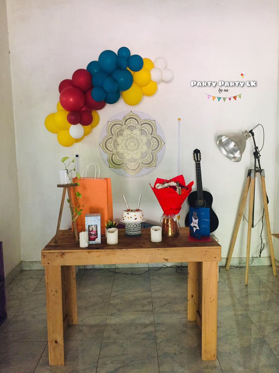 ppbynu's tweet photo. Happy 27th!
Little surprise for him! 🎉♥️
#partypartylk #ppbynu #colombo https://t.co/qIhKmcWICm