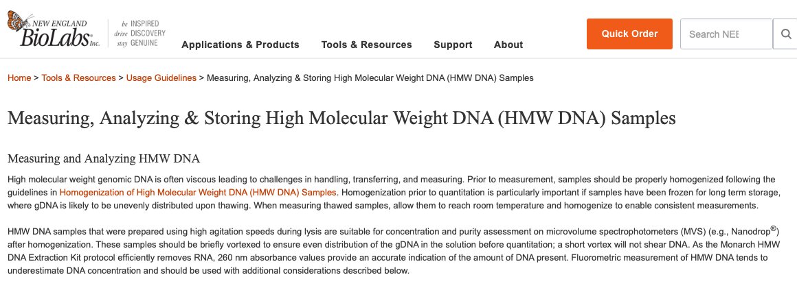 RobinCubed's tweet photo. I don't know who needs to hear this, but @NEBiolabs  has the most thorough molecular biology guides and protocols available on their website and they are ✨FREE✨ 

My current fave is this guide on Measuring and Analyzing HMW DNA 😍
https://t.co/55itQd29DD… https://t.co/84NO0ko5Qm
