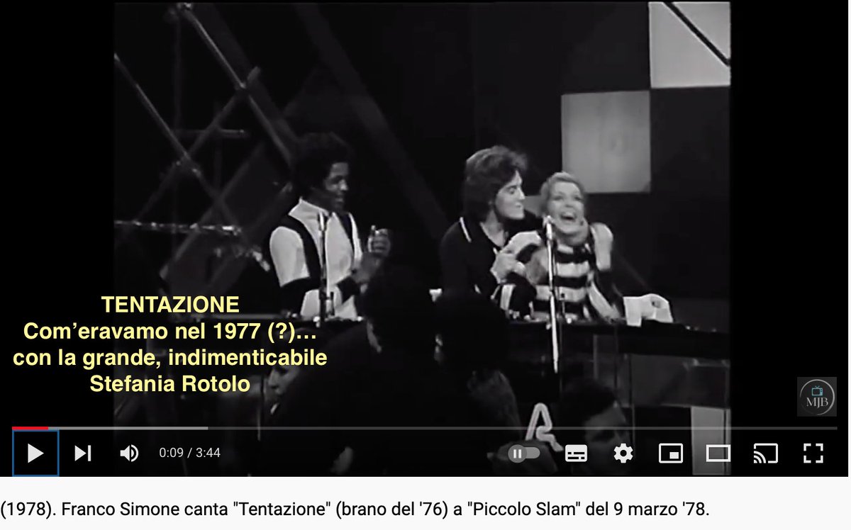 FrancoSimoneFS's tweet photo. https://t.co/zzeTd9h9Mz
#Tentazione a #PiccoloSlam
con #SammyBarbot
e l'indimenticabile #StefaniaRotolo.
https://t.co/FykVDItL2I
#comeravamo https://t.co/9nTvzR1kcd