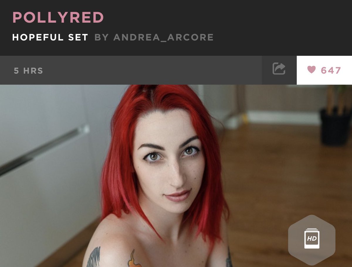 spankyobhc's tweet photo. 💕💕 The always beautiful PollyRed has a new set out on https://t.co/rIOlsQn949 called “Bad Karma“. If you are a member head on over &amp; give her set all the love. Let’s help her go Pink!! @suicidegirls @PollyRed3 📸 @AndreaArcore 💕💕 https://t.co/dRuuHl14iB