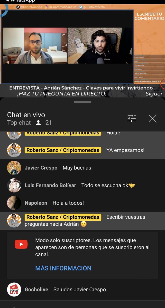 gocholive's tweet photo. El señor @JavierCrespoDM desapareció de Twitter - Twitch - Instagram y ahora pescando incautos en YouTube … pilas @CriptoRoberto @Toxicgamenft  Javier Crespo no sigas haciendo eso . 

Increíble de verdad como va buscando más personas nuevas para joderlas https://t.co/n7HHGG1TZ1