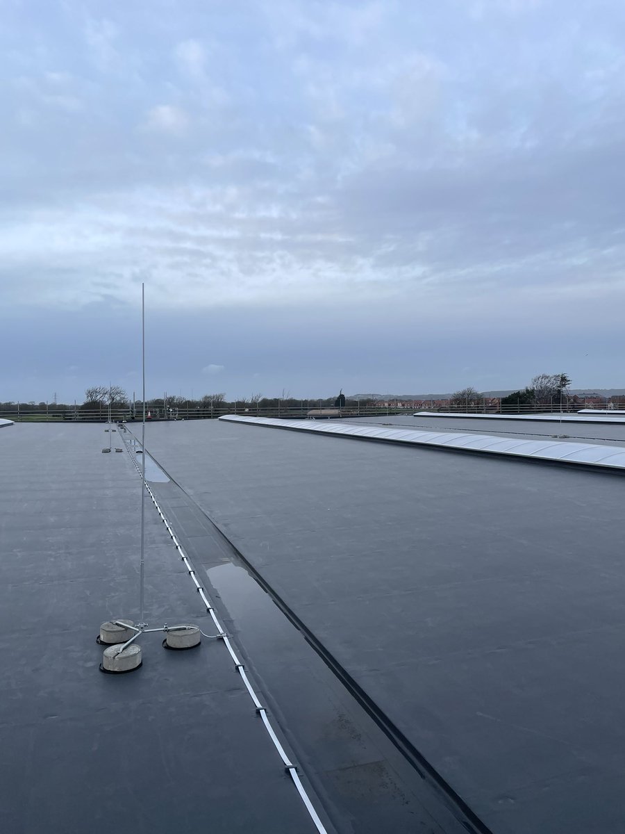 DawsonSteeplej1's tweet image. 35 self supporting air rods installed to protect a property from lightning in Somerset. It eliminates the use of some conductor tapes, cutting time &amp;amp; effort! #WinWin for all involved. #DawsonSteeplejacks #lightningProtectionSystem #LightningProtection #Lightning #Somerset