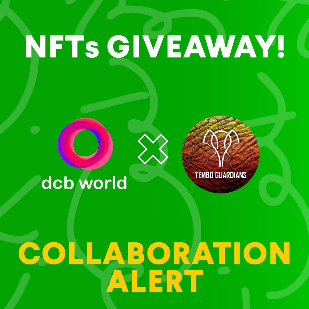 TemboGuardians's tweet photo. 🚨Huge #NFT Giveaway🎁
@DCB_world AND @TemboGuardians joining forces!

2 Lucky winners will get 1 TG NFT + 1 DCB NFT each

Rules ✅
Mint
TG NFT: https://t.co/iZaI7Pqohe
or 
DCB NFT: https://t.co/jJwjXr7jed

Results announced in 72 hours on https://t.co/Kjt0bT38vS

#NFTGiveaway https://t.co/HZZxNB2KX1