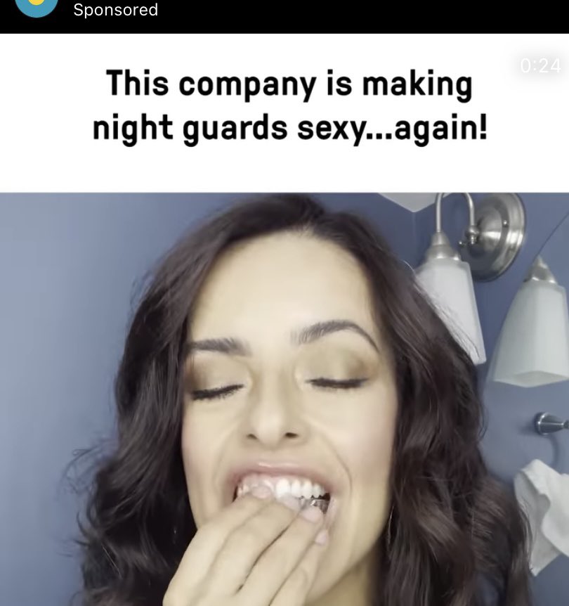 bombpetty's tweet photo. As a night guard wearer for about 20 years, I can definitely say I yearn for the days when I felt sexy sliding that bad boy in. We’ve lost so much https://t.co/YmIr7AFdKo