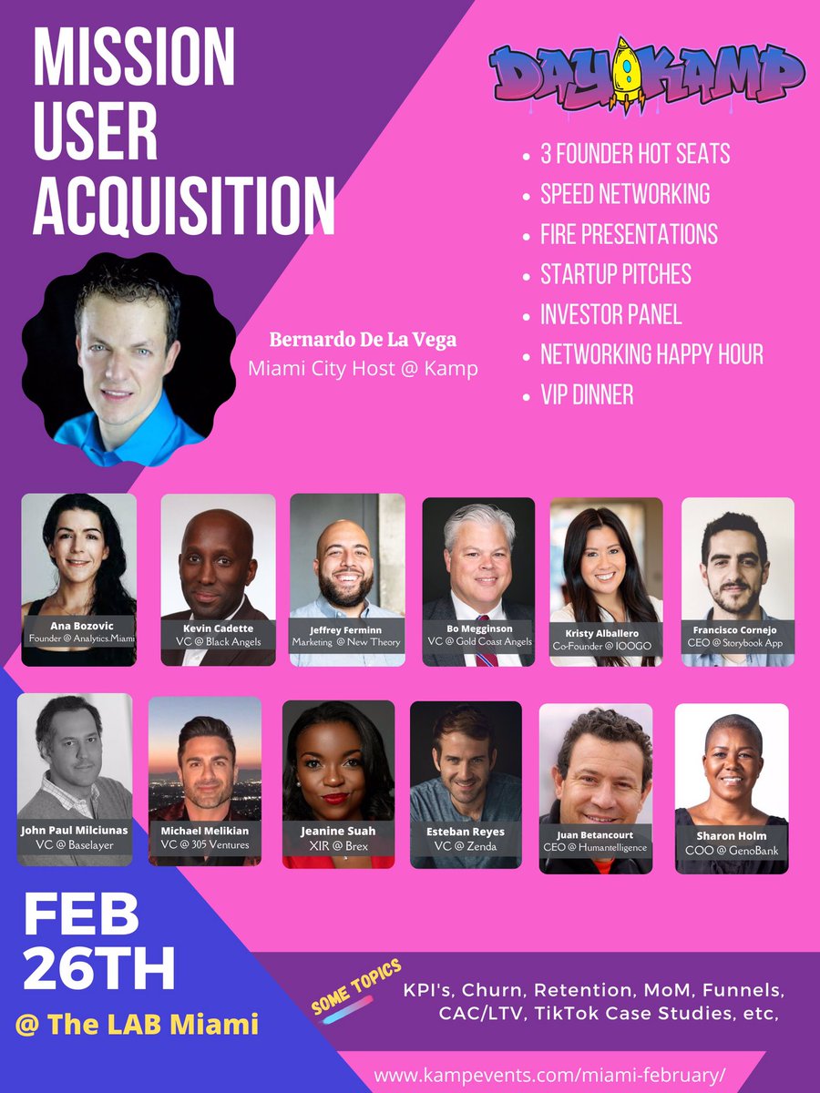 kampevents's tweet photo. Who’s coming this Saturday!? There is still time to grab a seat. 

Use code “Twitter” for 15% off. 😍

https://t.co/mVNdYHRZID https://t.co/N3Mud9X3oq