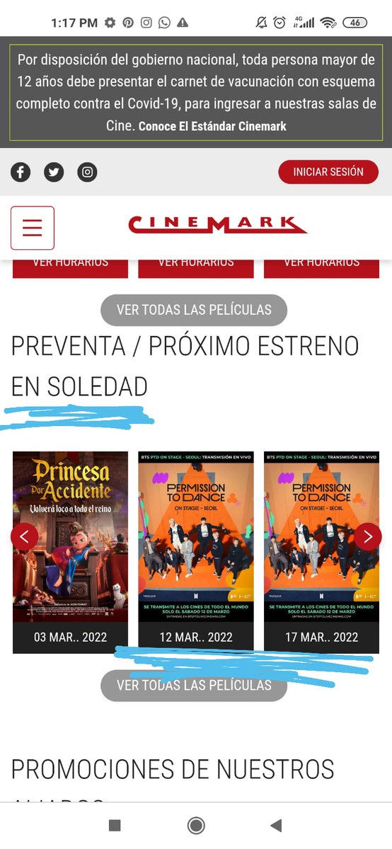 donis_22's tweet photo. #cinemarksoledad @CinemarkCol
Necesitamos una respuesta, estamos aquí, queremos concierto 💜
@BTS_twt @HYBEOFFICIALtwt  #LACOSTATAMBIENTIENEARMYS
#ARMY https://t.co/fCKY6SSqY7