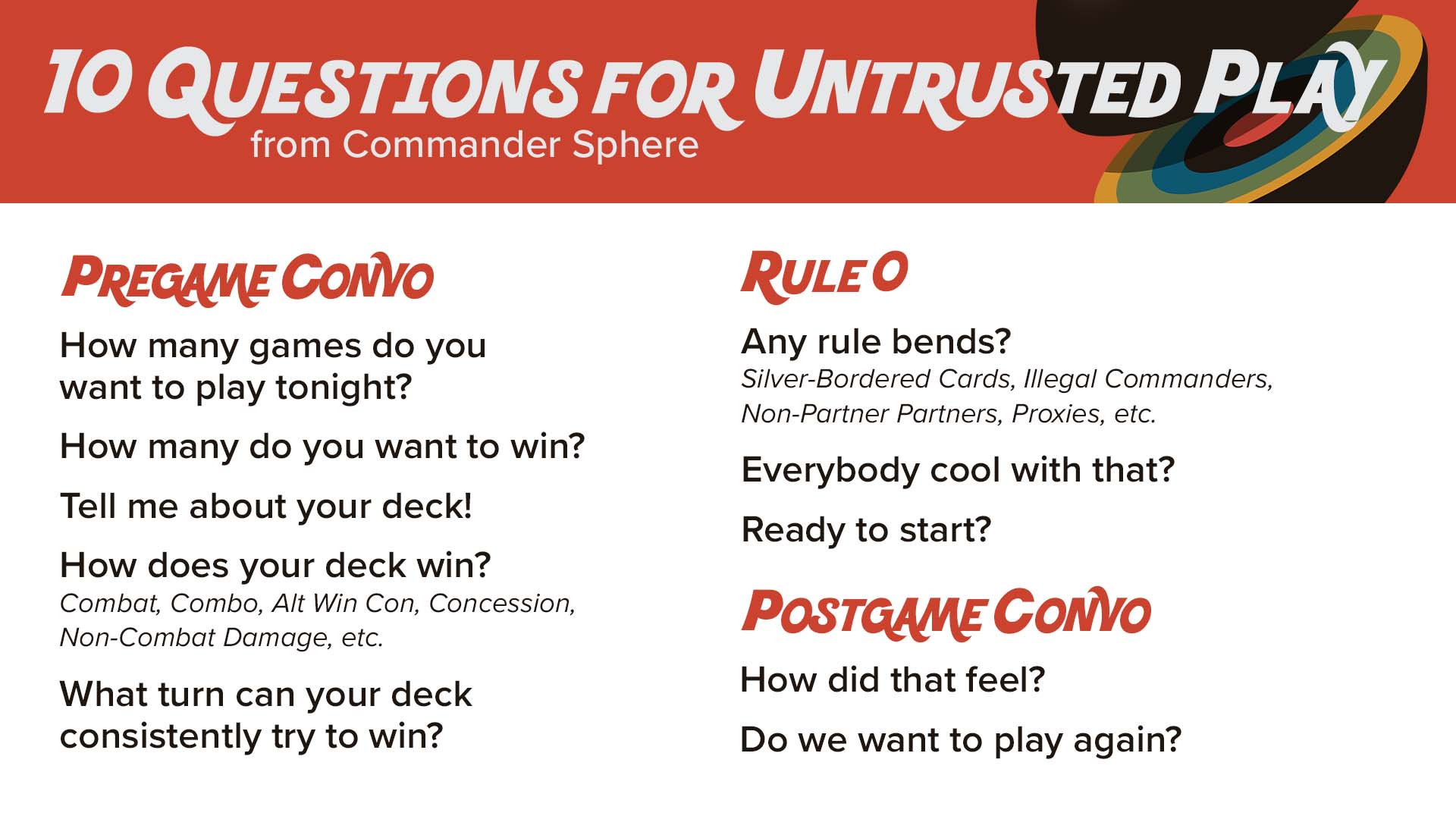 How to play Do You Know Me?, Official Game Rules