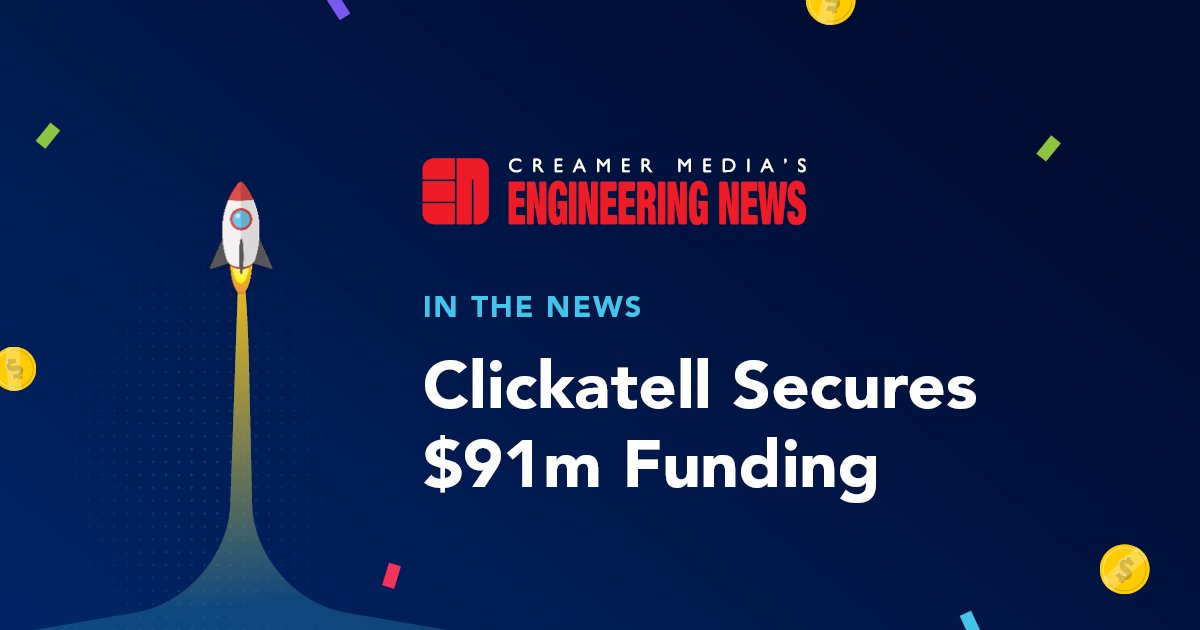 Clickatell's tweet photo. π @EngNewsZA β we appreciate you featuring our $91M Series C Round news! π₯°
What are the key areas weβre going to use our capital to expand into? Find out when you read now: https://t.co/ZV8jIyGm8U
#Clickatell #ChatCommerce #CPaaS #SeriesC #DigitalTransformation #Announcement https://t.co/Q4uH8G4aiI