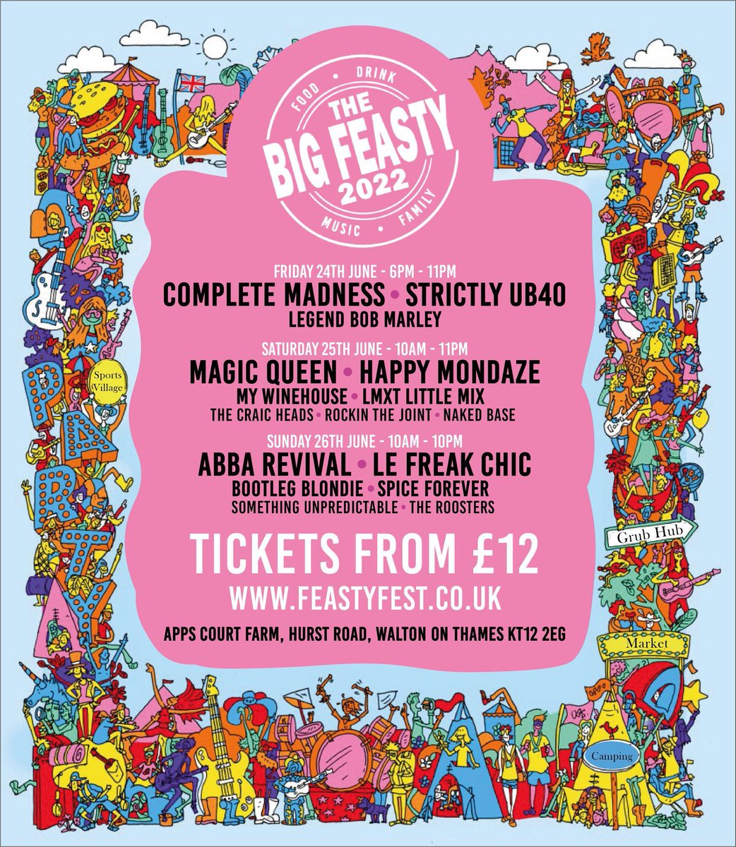 WeBuiltYourSite's tweet photo. We’re super excited for this! 🙌 3 days of food, drink, live music, and family fun at Apps Court Farm. Grab your tickets here: https://t.co/W0oXJxshKe 🎟 @Feastyfest_ https://t.co/wzxmVvqxNs