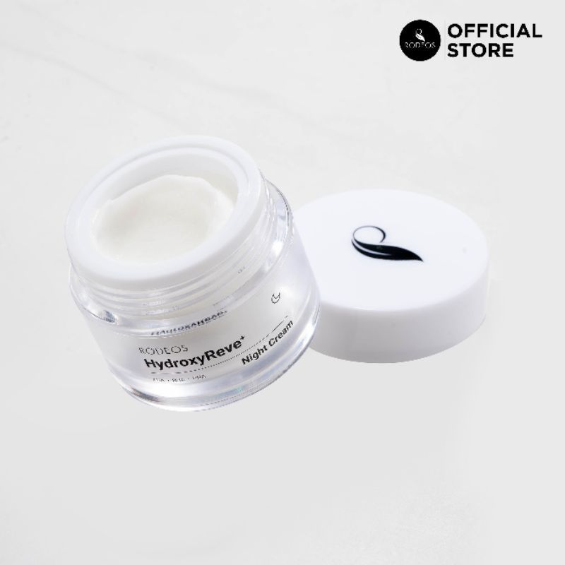 Cek Rodeos HydroxyReve+ Night Cream AHA BHA PHA Ceramide Peptide 14 Gram dengan harga Rp89.000. Dapatkan di Shopee sekarang! shp.ee/9tjb94t