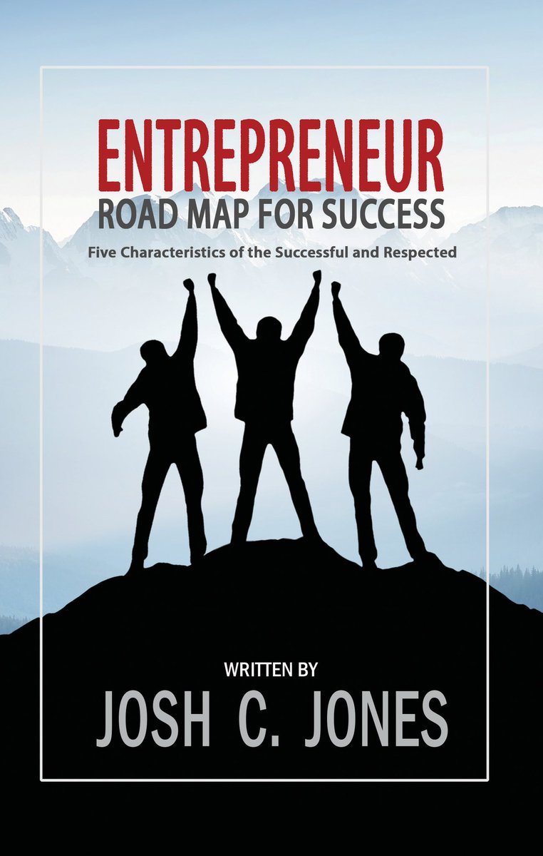 AuthorJCJones's tweet photo. New #book! #entrepreneur #roadmapforsuccess 

Preorder your copy on #Amazon today! (Link to book is in the bio)

…breaks down…five #characteristics that…help lead you to #success &amp; #respect 

Entrepreneur https://t.co/DhRQILbIi1 https://t.co/J1z7cG5Len