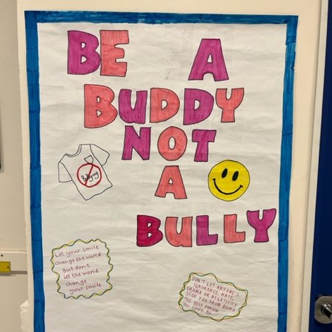 LakeshorePS's tweet photo. It's Pink T-Shirt Day Today! Our school is a buzz with conversations about kindness, inclusiveness and ideas on how to be an upstander. @pinkshirtday #LiftEachOtherUp https://t.co/K2cf3HEwiN