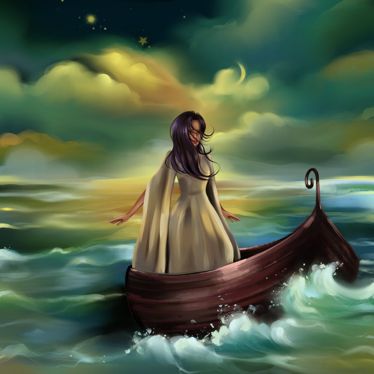 DobromiraArt's tweet photo. My NEW DROP “harmony of nature”
0,08 ETH
@opensea 
#fairArtNFT #nft 

This girl is in love with every star, the sound of the water and the variety of fish. She often sails away on her small boat to be inspired by beauty and find harmony.

https://t.co/iFeuwLErmw https://t.co/Aqzacj5k8A