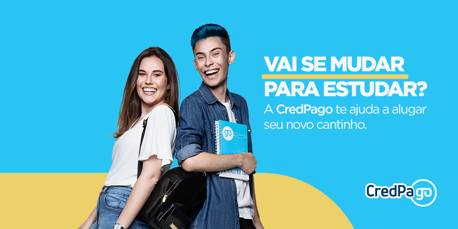 Estamos em mais de 700 cidades brasileiras, incluindo as universitárias. Se você tá de olho em um cantinho para começar sua vida e poder estudar em paz, vale a pena demais procurar uma imobiliária parceira CredPago. Alugar vai ser bem mais tranquilo.