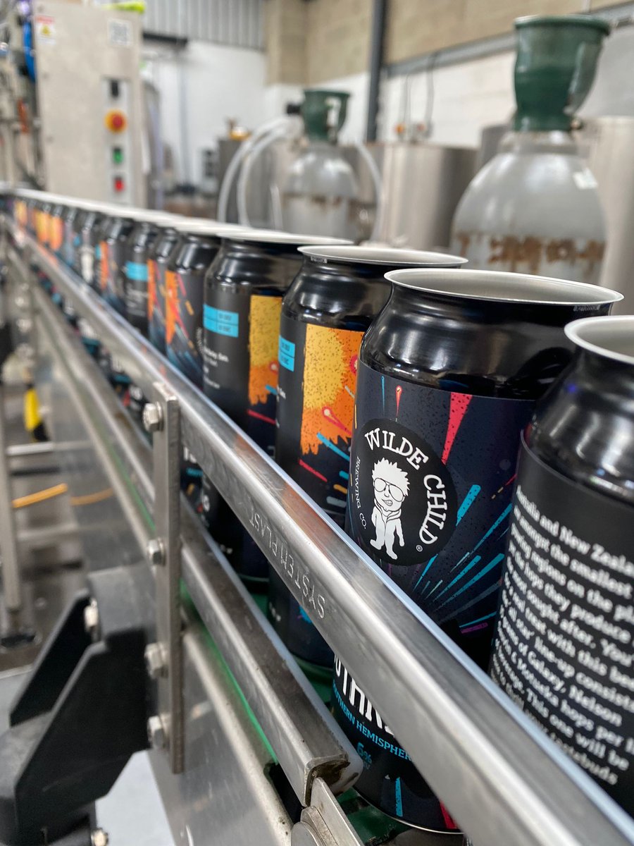 We've gone canning crazy this last few weeks. We're putting two of the most popular and beloved beers from the Wilde Child portfolio in to @Morrisons on a nationwide basis in a few weeks. More details to follow soon 🍺💪🥳🤟
