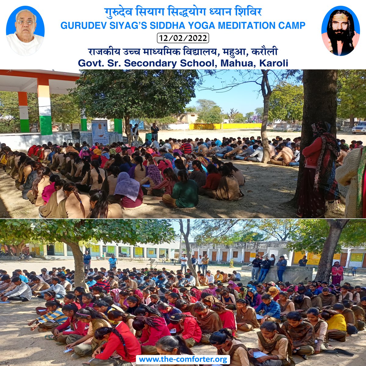#MeditationCamp #SiddhaYoga #Gurusiyag #avskjodhpur
→ Website: the-comforter.org
→ Social media: the-comforter.org/socialmedia