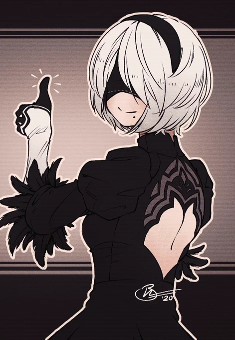 I still can't believe it's been 5 years!!
Nier Automata is such a wonderful game and I wish I had nicer things to share, but please accept some of my older fanart.

#NieRAutomata #ニーアオートマタ 