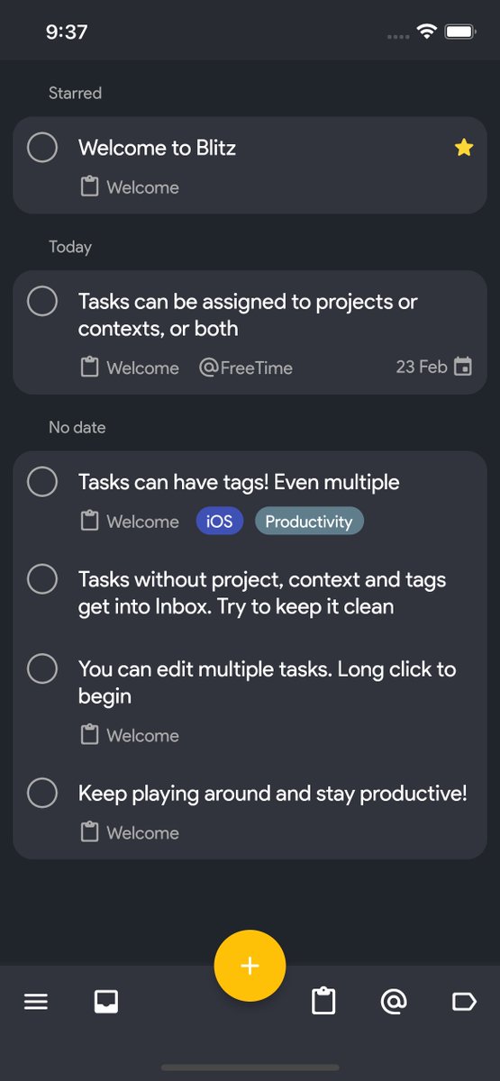 Blitz.do - Personal Task Manger tweet media