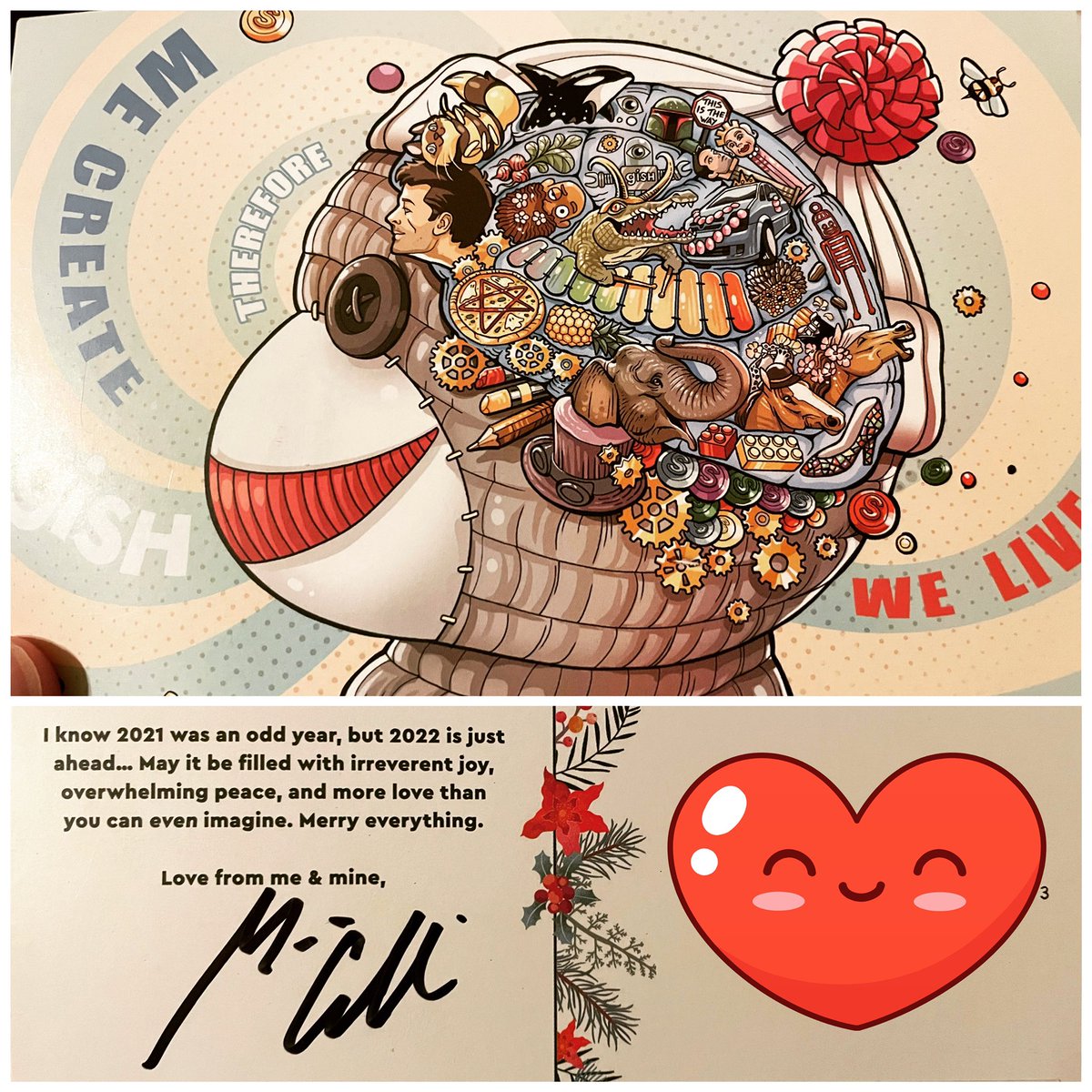 jenniferfults08's tweet photo. I love it when the mail is happy. 😍🤩🥰😁@mishacollins #NotABill #GISH https://t.co/V9VZqFOcp6