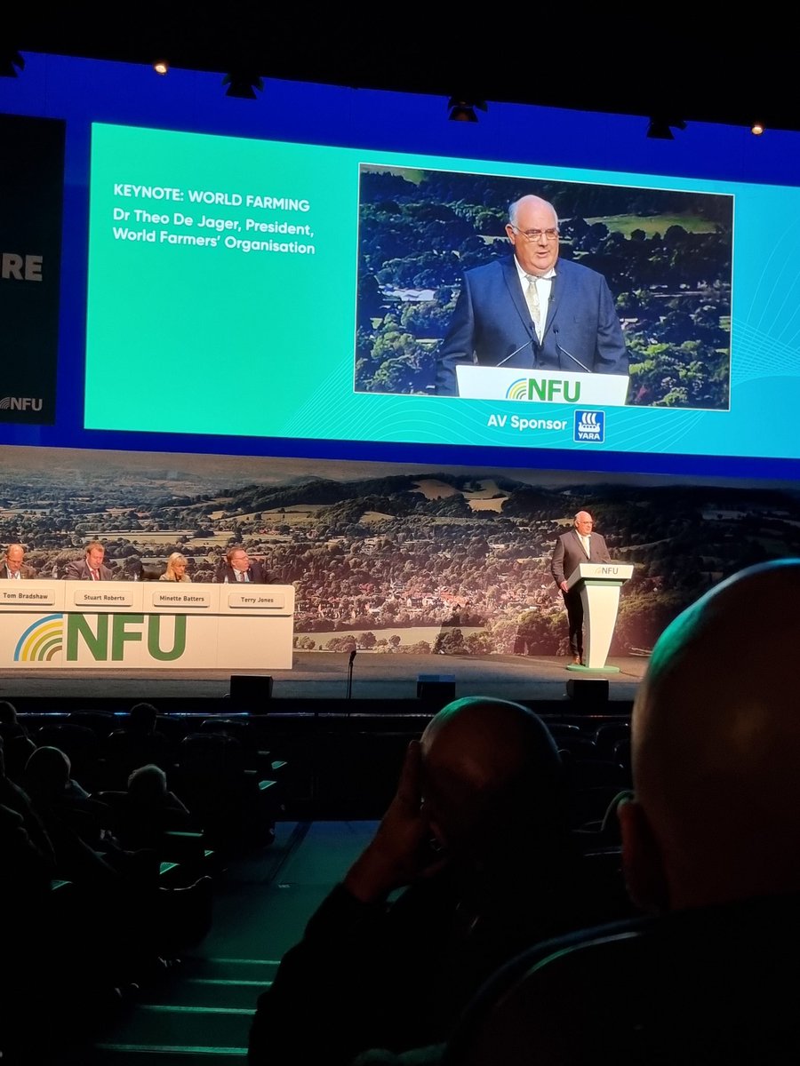 DanHawesAg's tweet photo. Fantastic time at my first @NFUtweets Conference as an @studentfarmer Ambassador! Great to finally meet everyone in real life and not via a screen!
An inspiring end - we can go further together, but we also need some joined up thinking, particularly government! πΎ
#NFU22 #SYFAP https://t.co/Xioj1KHVCs