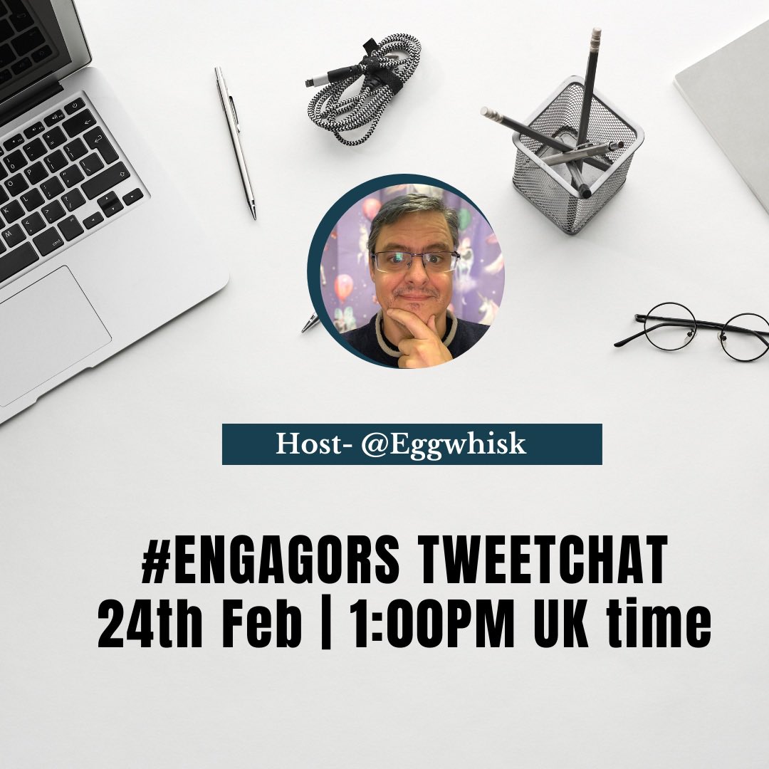 Join the #EngagORS Tweetchat 24th Feb 1pm UK time. Amazing people. Awesome community. All welcome 🙏