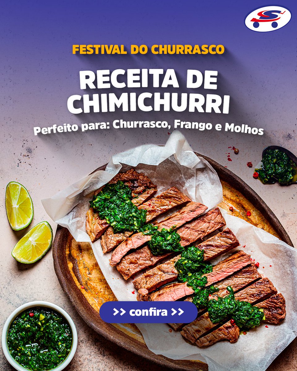 savegnagosup's tweet photo. Já conhece o Chimichurri? Esse molho argentino + churrasco = a combinação perfeita! 🥩+ 🥗=🙌🏻✨

🛒https://t.co/1l3H0pzMnX

#SavegnagoSupermercados 

#churrasco #receitas #temperos #molho #chimichurri https://t.co/oQkMaUwlJL