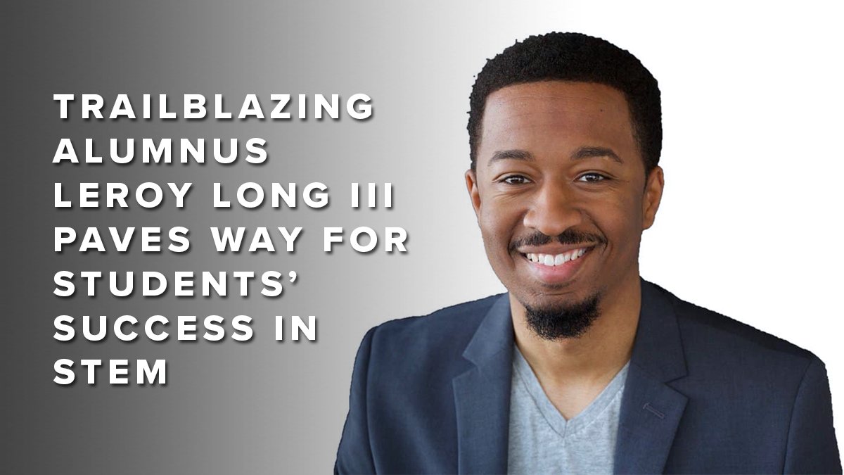 OSUengineering's tweet photo. Trailblazer @drleroylongiii ('11, '15) has achieved many firsts, but with his tireless devotion to #STEMeducation and his students, he’s helping ensure he won’t be the last. https://t.co/GrSEfzp70s

#buckeyeforlife #buckeyeengineer https://t.co/KzF5GF3EJU