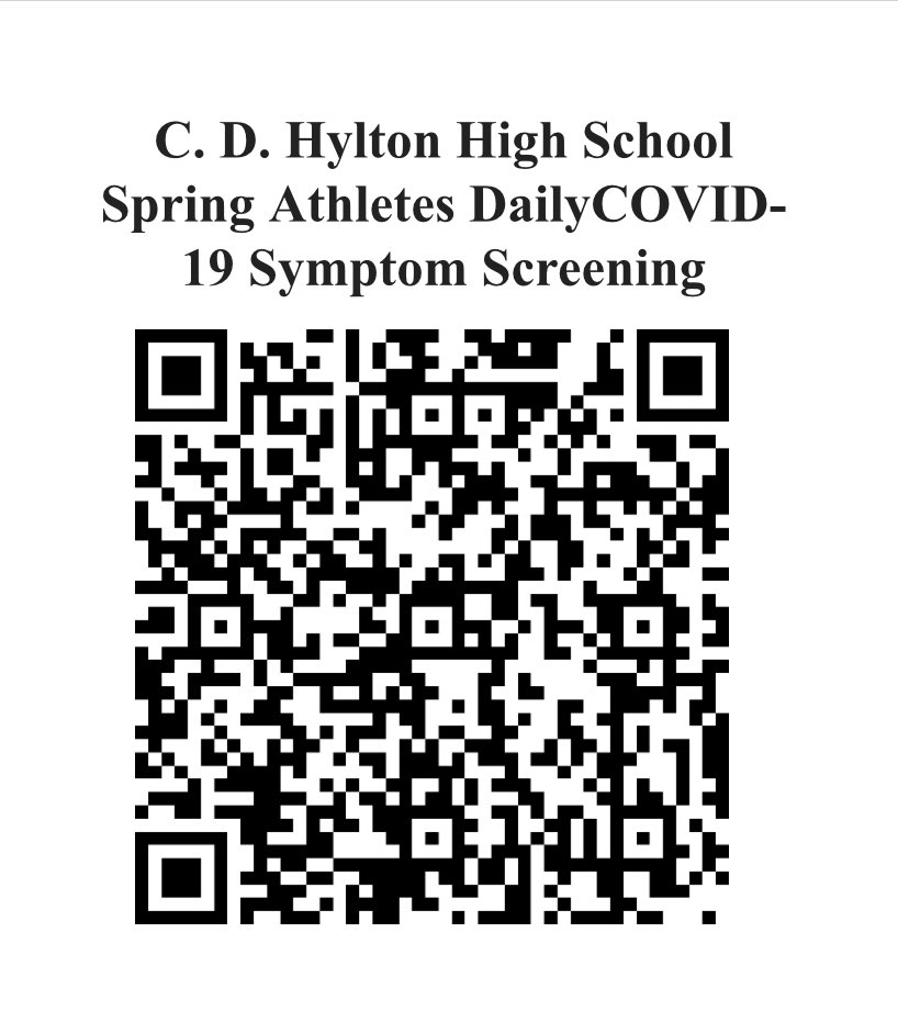coach_b_walker's tweet photo. Boys soccer please complete@your covid screening using the attached QR code.  This is required daily to be able to participate. https://t.co/RdUzylvUNL