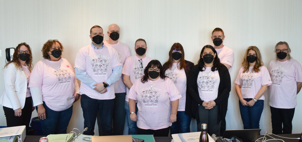 bcgeu's tweet photo. Happy #PinkShirtDay2022 from the Public Service Bargaining Committee!
Take a stand against bullying and #LiftEachOtherUp today and every day. The impacts of bullying are felt not just on kids and teens but in workplaces as well.
#EraseBullying @pinkshirtday https://t.co/ymbq7J1UJO