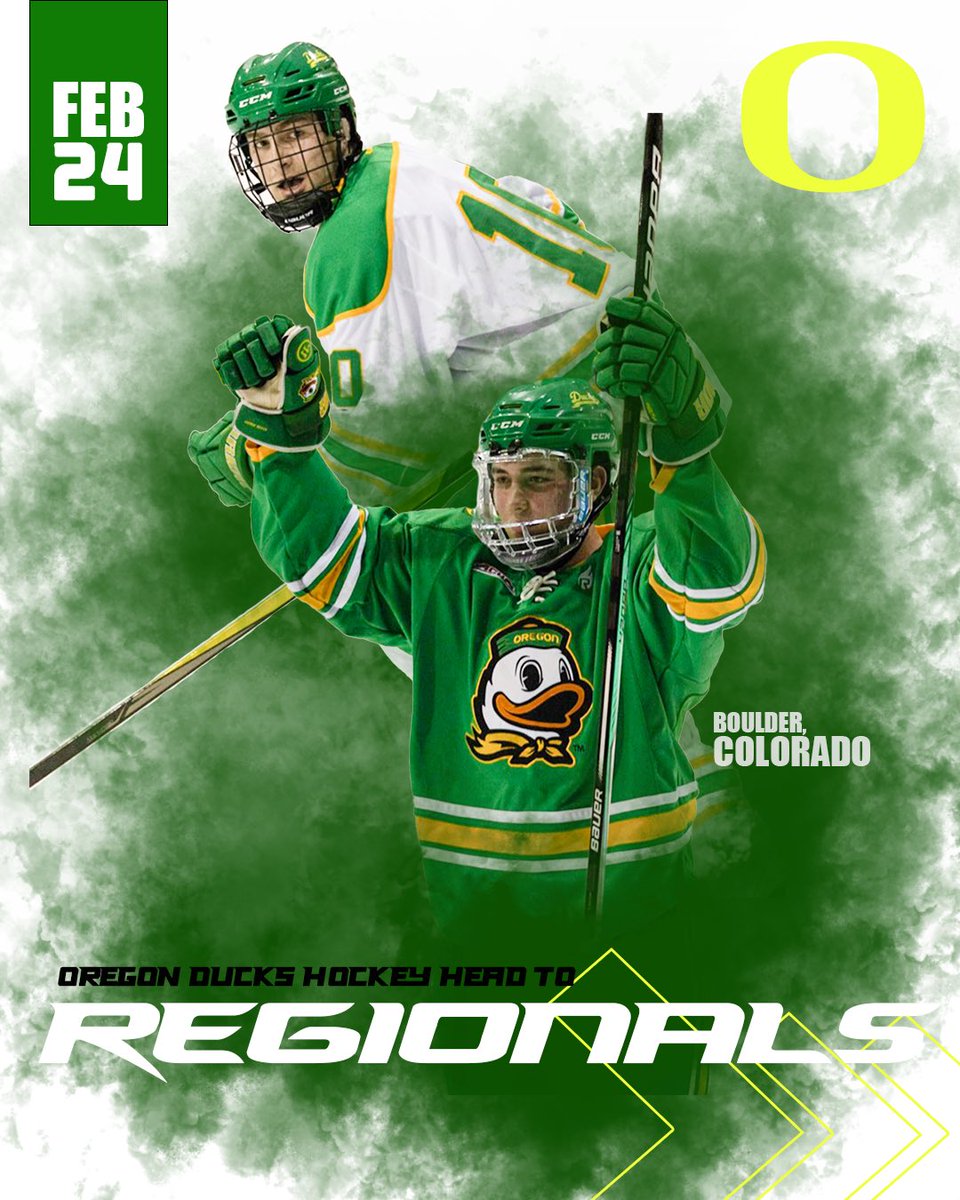 Oregon Ducks Hockey tweet media