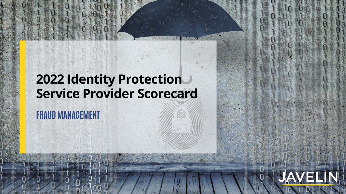 🏆SCORECARD REPORT | <a href="/Equifax/">Equifax Inc.</a> (#B2C) and @AllstateIDP (#B2B) earn 'Best in Class' in <a href="/JavelinStrategy/">Javelin Strategy</a>’s 2022 Identity Protection Service Provider Scorecard by <a href="/KittenTracy/">Tracy Kitten</a> #IDPS #fraud #scams #financialfraud #fraudresolution #banks #FI
Read more: ow.ly/IPAL50I2BAN