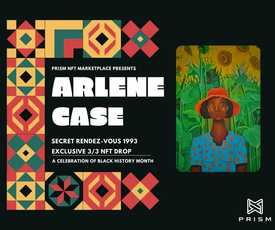 PRISM_NFT's tweet image. HOT DROP 🔥 - ARLENE CASE - 'Secret Rendez-Vous' (1993) 

Internationally known celebrity artist presents this energetic piece flourishing with vibrant colours and a universal theme of youthful playfulness in a tropical paradise.

Read More: 
medium.com/prism-nft-mark…
