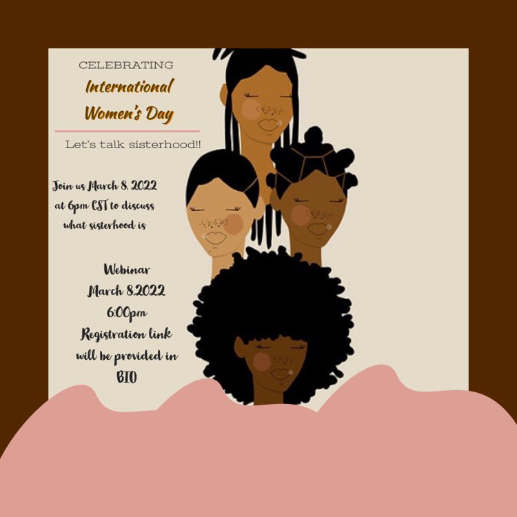uapbzetas's tweet photo. This March, join Beta Beta in honoring International Women’s Day with a webinar about sisterhood, We’d love to talk about and learn what sisterhood means to you! Everyone is welcome to participate; Link in bio. 

Meeting ID: 313 176 4752 
Passcode: Zeta1920 https://t.co/NEFm14kLi0