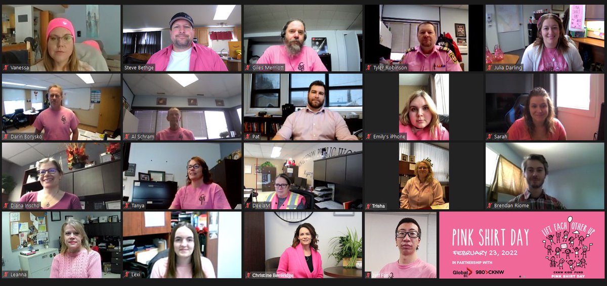 christyKB's tweet photo. Pink Shirt Day represents acceptance, respect, and inclusion. Let's be kind to one another. https://t.co/EKvHsVB075
