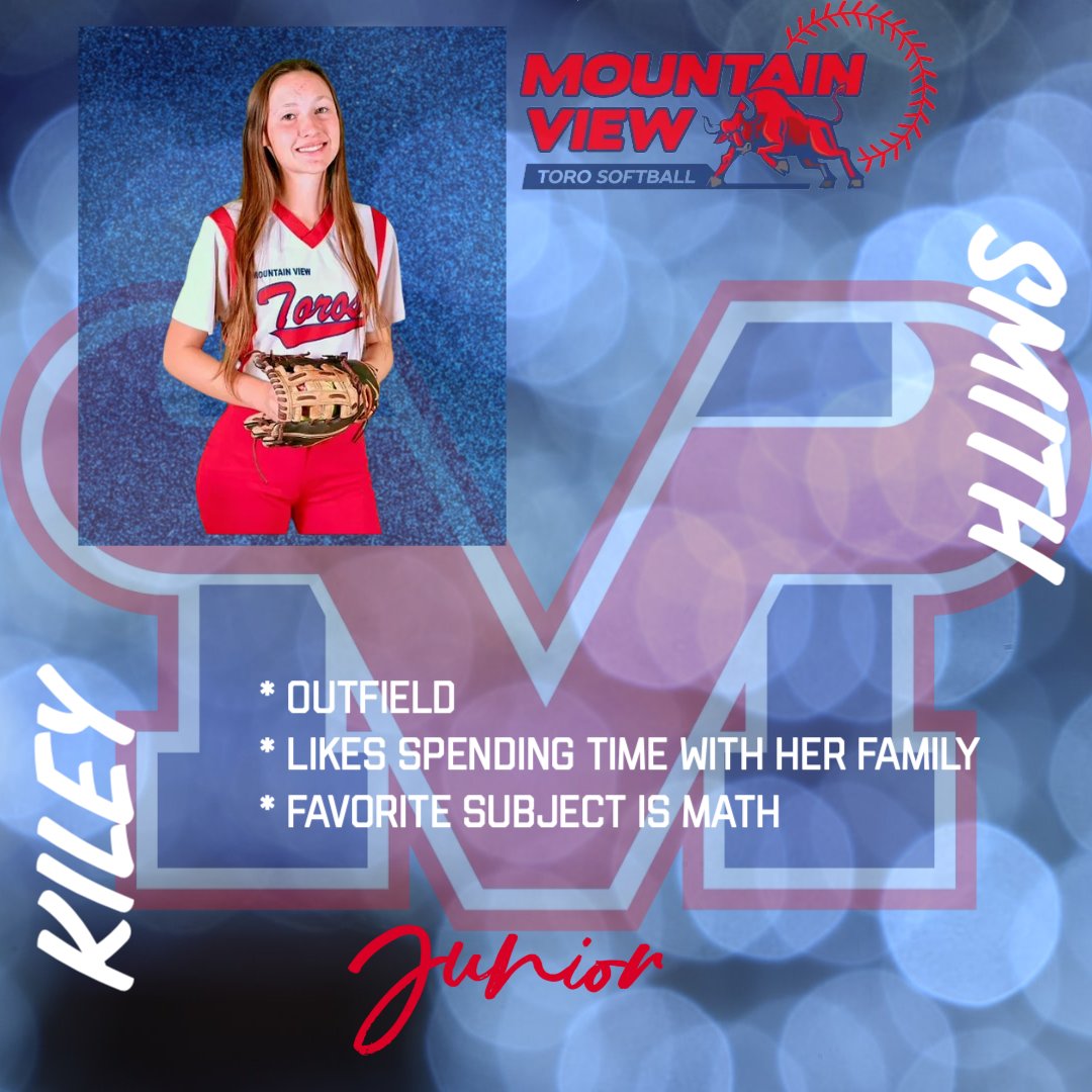 MVToro_Softball's tweet photo. Our roster for JV starts with our 2 juniors - Jordyn and Kiley.  Jordyn is a workhorse and we love her determination.  Kiley has a great attitude - there's a reason we call her Kiley Smiley.😊 #GoToros #ToroSoftball @MVTOROS_AD @MV_Toros @MVTBoosters @olivermikeaz https://t.co/IOWeBGFCWT