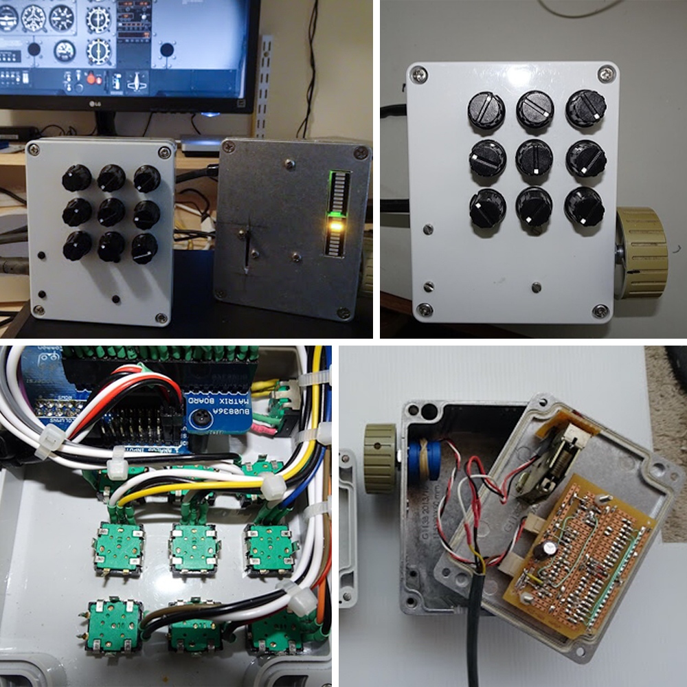 CoreElecAU's tweet photo. Robert built a #flightsim #controlbox with a 10 turn #potentiometer and position monitor for controlling the #elevatortrim inside his flight simulator. Head to the link below to read more about his #project and his 10 #RotaryEncoder control box. 

https://t.co/4BqjUP6NR8 https://t.co/exEvTtUvTm