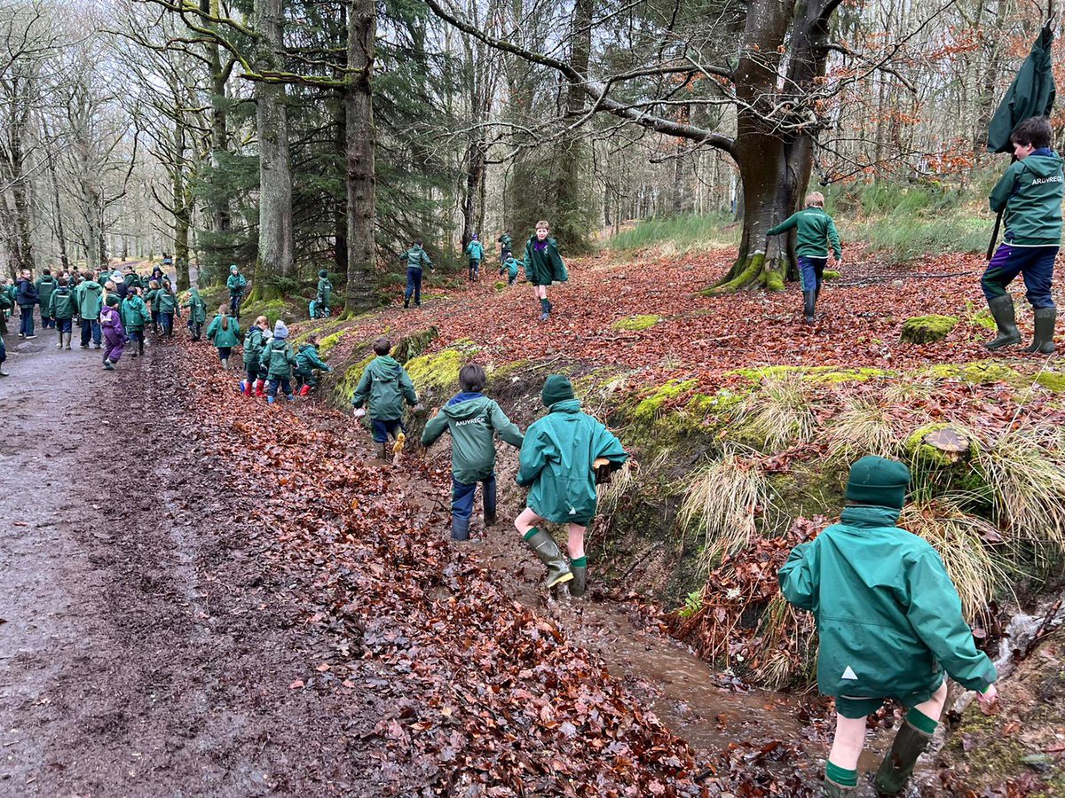 ArdvreckSchool's tweet photo. We timed it perfectly this afternoon! We embraced a little bit of wind and rain to make it up the Knock successfully.
#resilience #littlebitofrain #nothingstopsus https://t.co/wJ4XzWYIyf