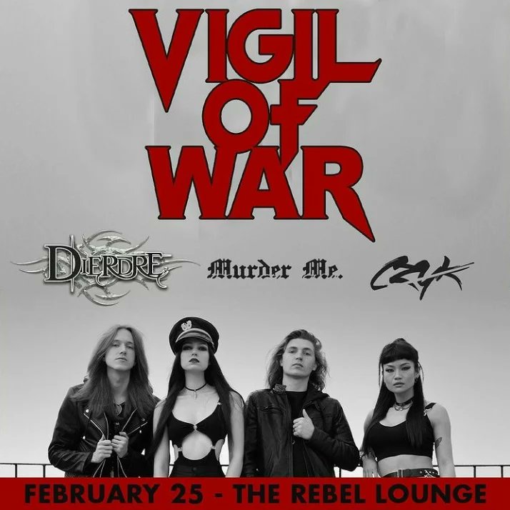 ThatChickKrys's tweet photo. @dierdremusic is gearing up for this Friday's show at @TheRebelPHX with @Vigilofwarband @CZYKofficial and #murdermeband ! What a KILLER lineup! 🙌🤘🌵

🎟️ Still need tickets? Follow the link below! ⬇️
https://t.co/FkJmLMSgNm 

#livemusic #rockshows #phxevents https://t.co/rzzKfJiA61