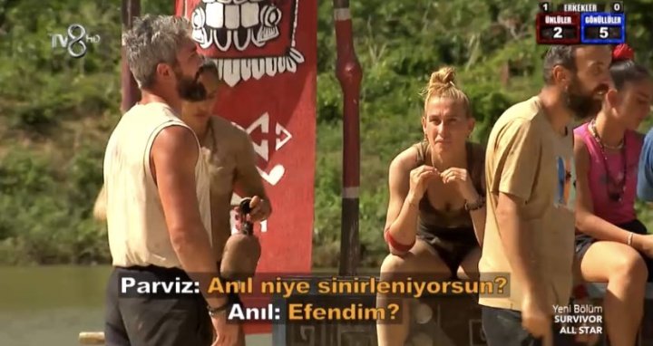 Anıl kazanır, anıl sevinir, anıl konuşur, anıl kaybeder
O sırada ünlüler;

#survivor2020allstar