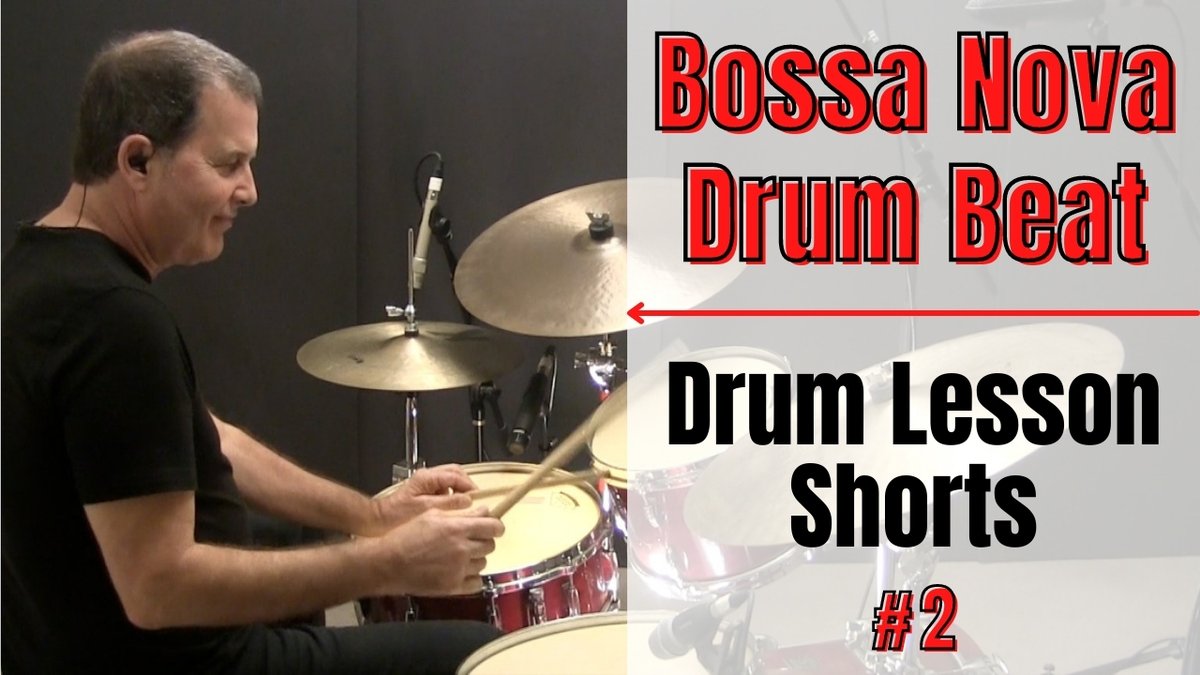 In the 2nd drum lesson from my “Bossa Nova short series”: bit.ly/Bossa_Nova_2 Here, we'll add a simple rim-click snare drum part to the bass drum &amp; hi-hat pattern. <a href="/ZildjianCompany/">Zildjian Company🌕</a> <a href="/dwdrums/">Drum Workshop, Inc.</a> <a href="/AquarianHeads/">Aquarian Drumheads</a> <a href="/modern_drummer/">Modern Drummer</a> <a href="/gretschdrums/">Gretsch Drums</a> <a href="/vicfirth/">Vic Firth</a> <a href="/drummagrocks/">DRUM! Magazine</a>