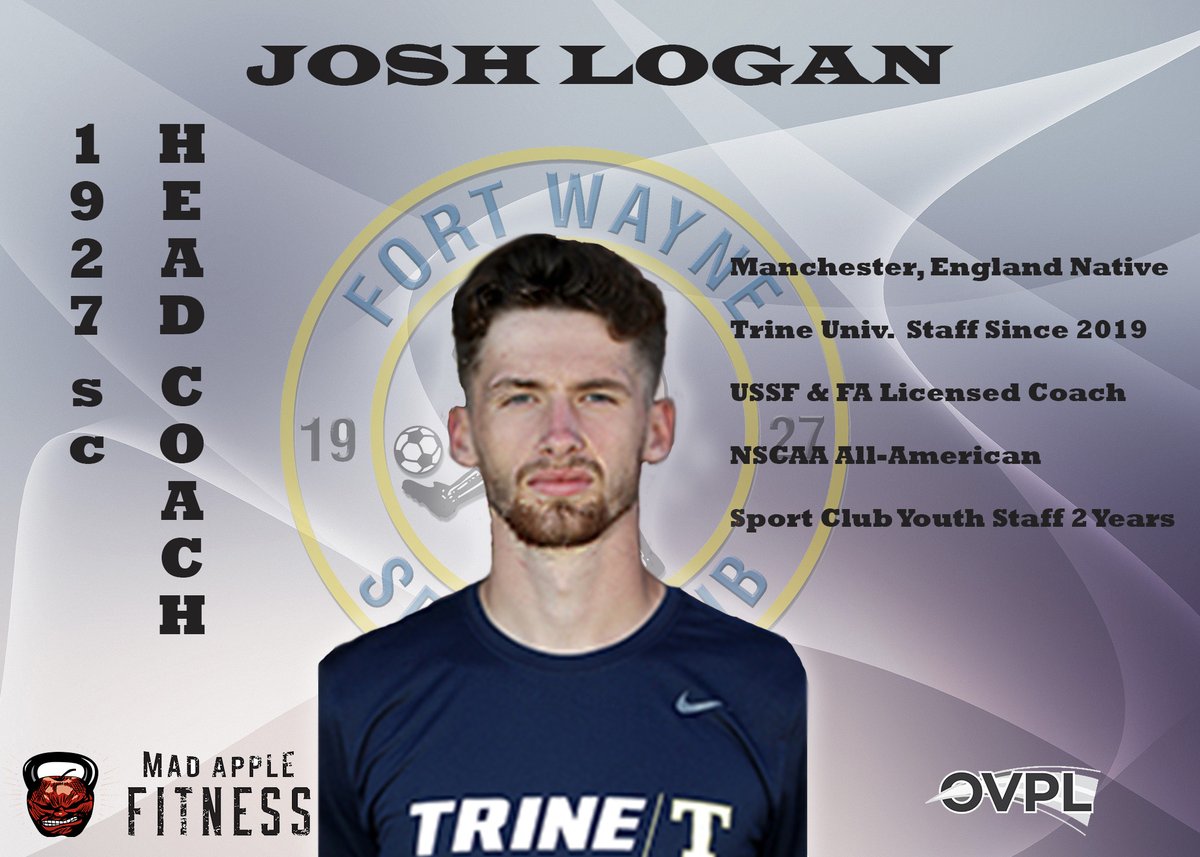 1927Fw's tweet photo. Excited to announce our new head coach for the 2022 season! Josh brings a lot of passion and commitment to the team and the community. Big things coming for 1927SC and happy to have Josh lead the charge. #OVPL2022 #1927SC https://t.co/t4cfn8LN4O