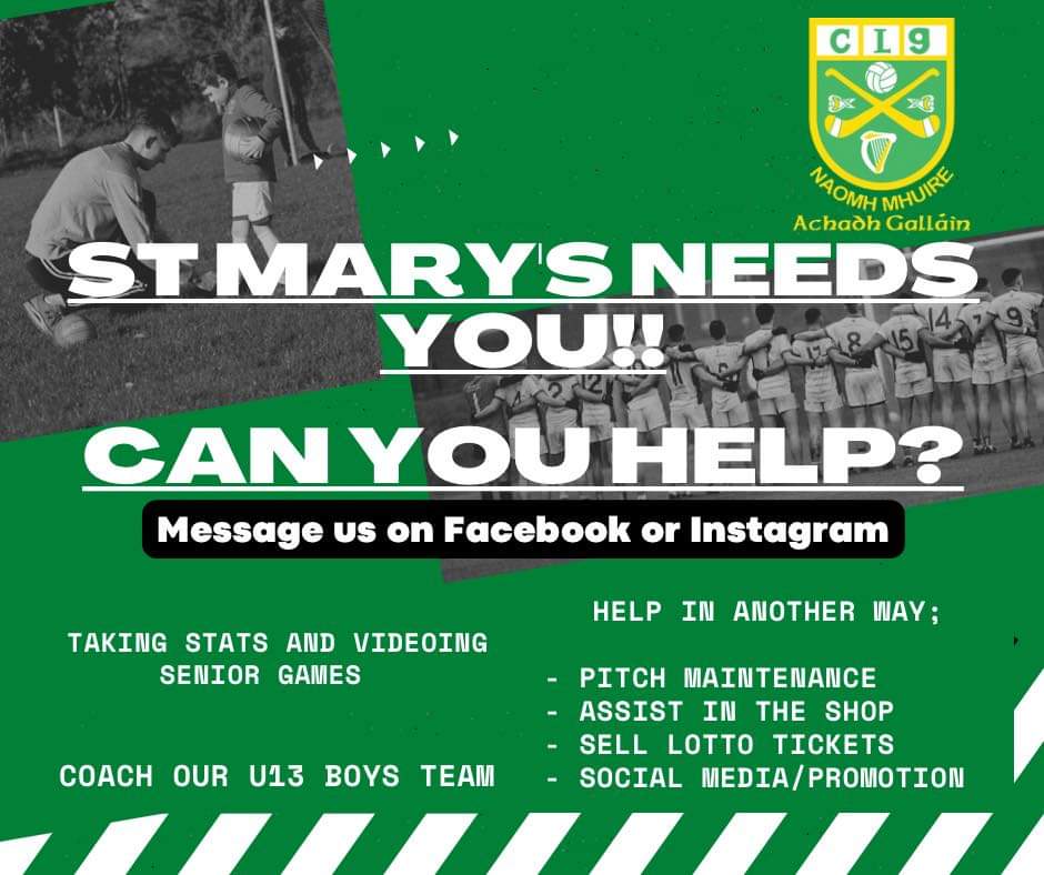 St Mary's GAC Aghagallon (@aghagallongaa) on Twitter photo 